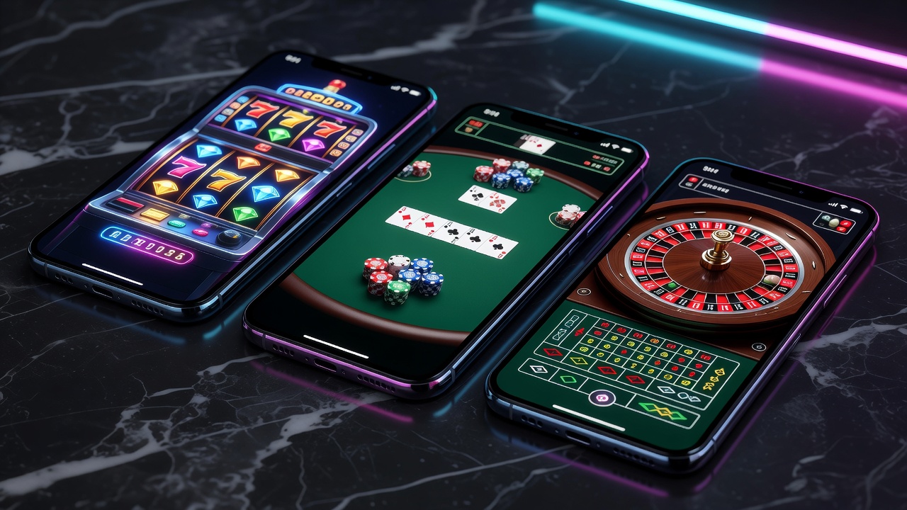 Exploring Popular Types of Casino App Templates - casino mobile app template
